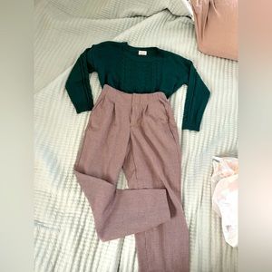 Becool green knitted sweater